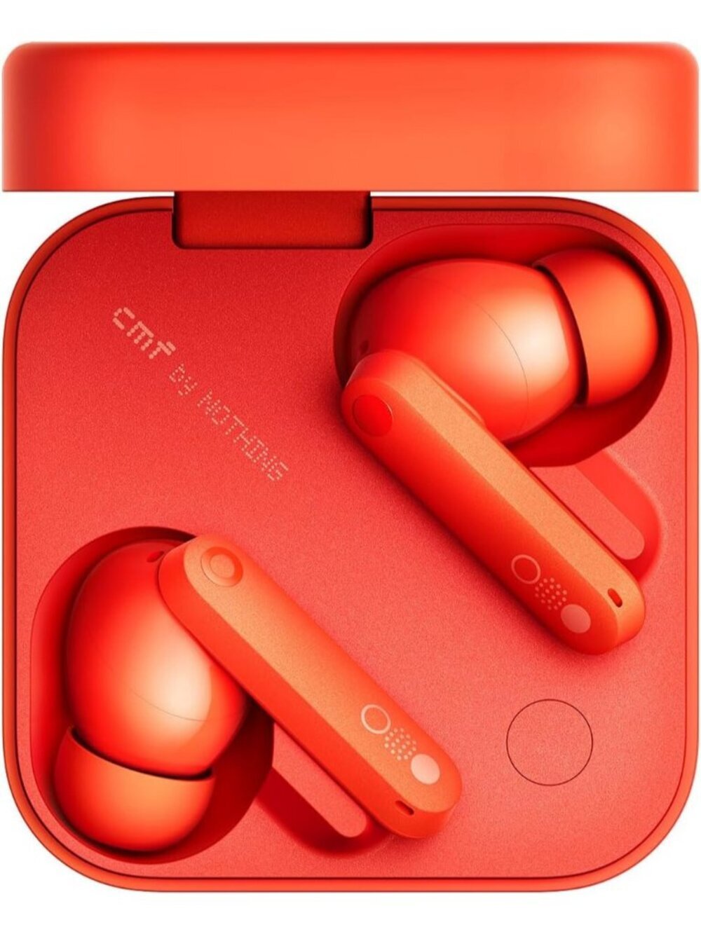 Wireless Orange Buds Pro 2 Noise Cancelling 43H Playtime Bluetooth 5.3 Earbud